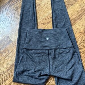 lululemon athletica Charcoal Heather Leggings
